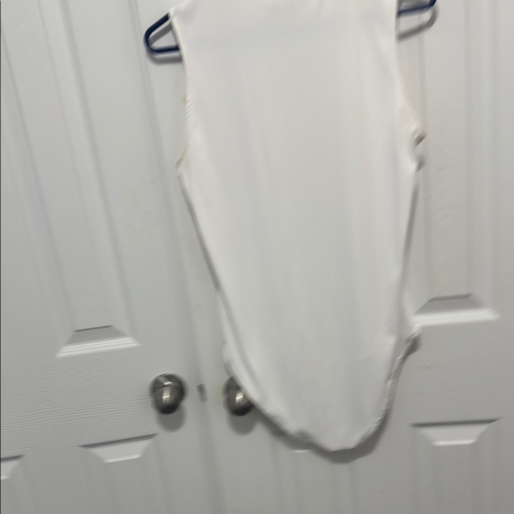 H&M Ribbed White Top - Picture 5 of 5